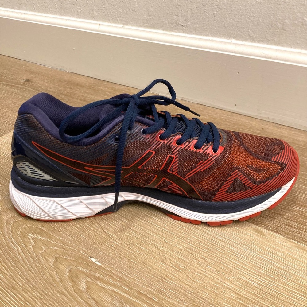 Asics Men's Shoes - Red and Blue - Picture 4 of 12